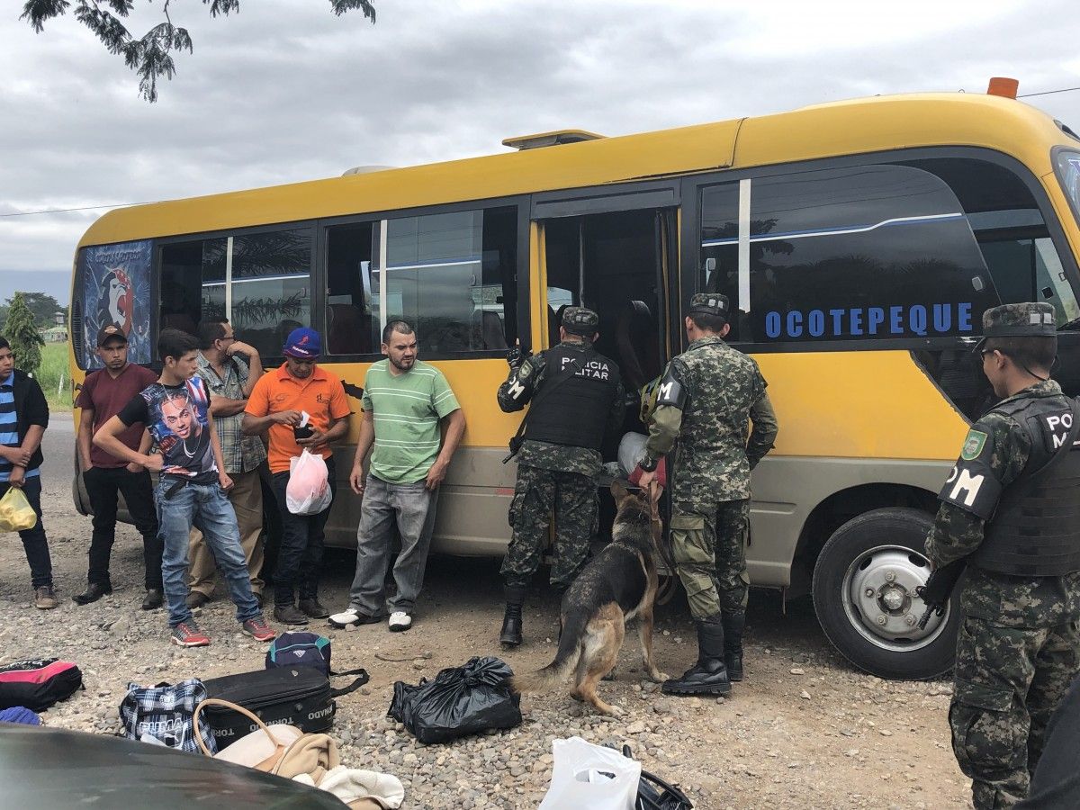 PMOP en busca de armas y drogas en operativos en el Occidente del país