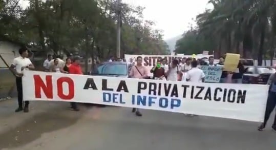 Protesta Infop Inicio De Clases