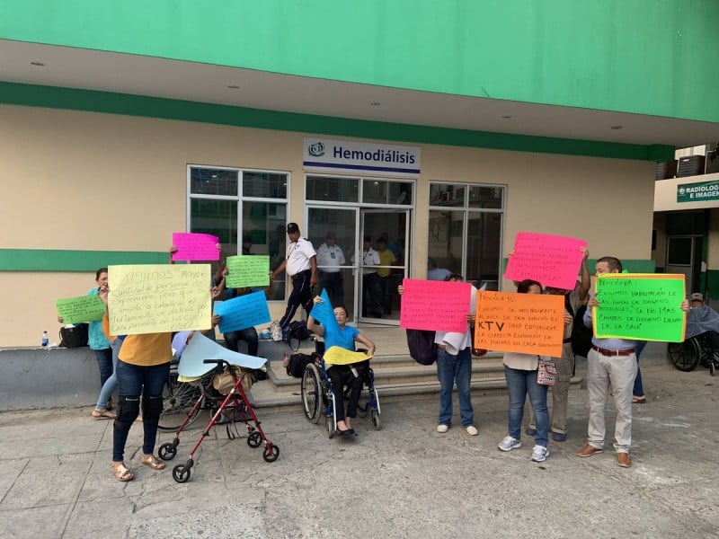 Protesta Pacientes Renales Ihss