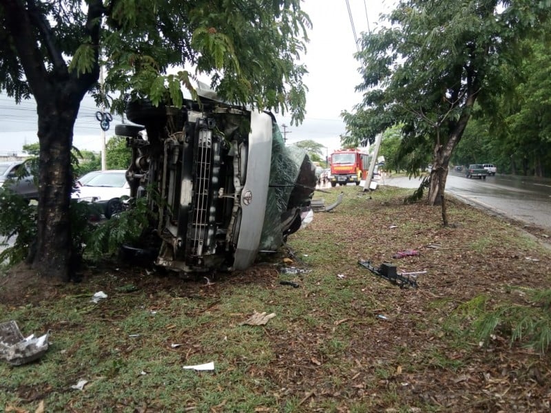 accidente rapidito Villa Nueva