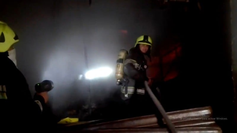 Incendio Pulpería Catacamas Familia Rescatado
