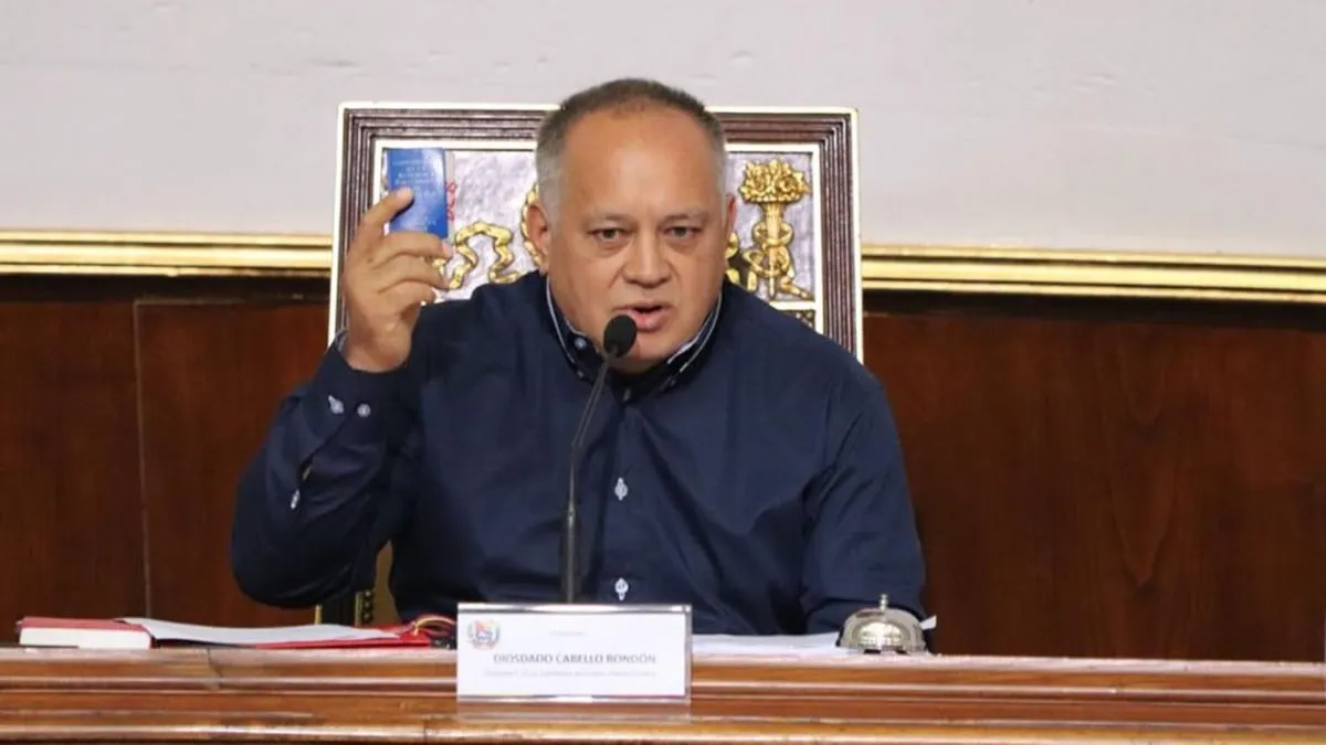 Diosdado Cabello Agosto 2019