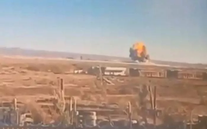 Explosión en Calama_ Video capta el momento preciso en que se genera el estallido