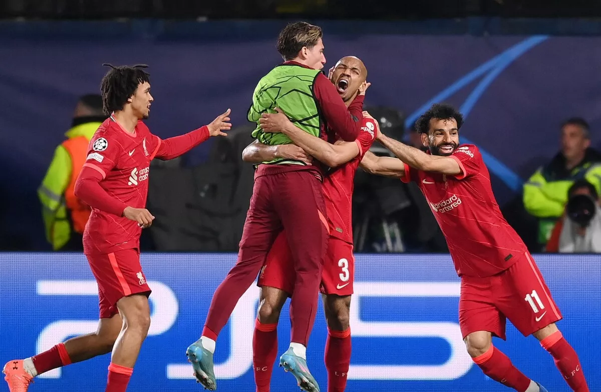 Liverpool inglés a la final de Champions al derrotar 3-2 al Villarreal