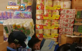 Fiscalía decomisa 1538 latas de leche ingresadas a Honduras por contrabando