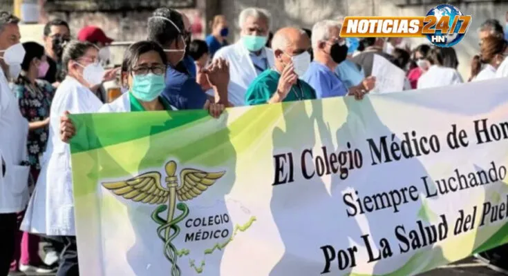 Médicos ya no aguantan "paja" y se van a manifestaciones en la capital