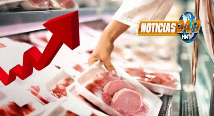 Precio de chuleta de cerdo importada se dispara y se escasea en el mercado nacional