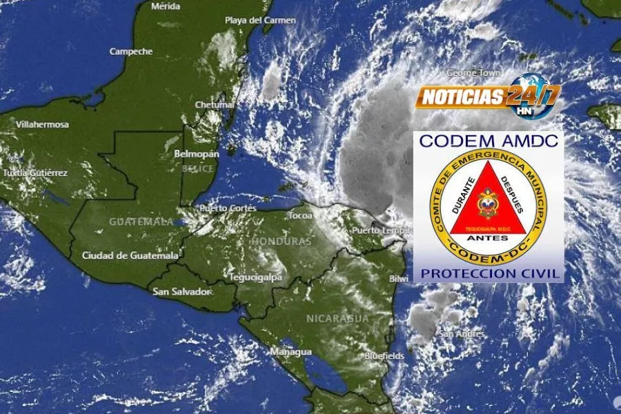 ¡Se activan! el Codem y Codel ante amenaza de Tormenta Tropical Lisa