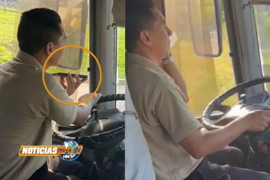 Video: Conductor suicida de Cristina manda mensajes y hace llamadas mientras maneja