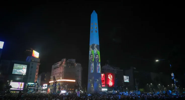 Argentina festejará su triunfo junto a sus hinchas en el Obelisco