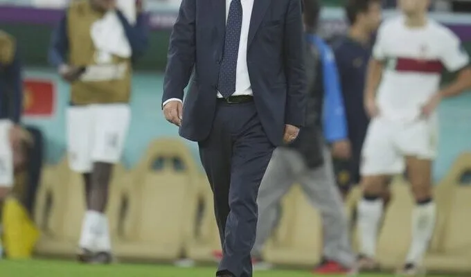 Fernando Santos dejado de ser director técnico de Portugal