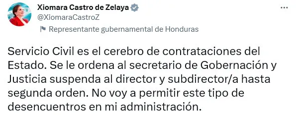 Screenshot 2023-01-31 at 16-06-45 Xiomara Castro de Zelaya en Twitter