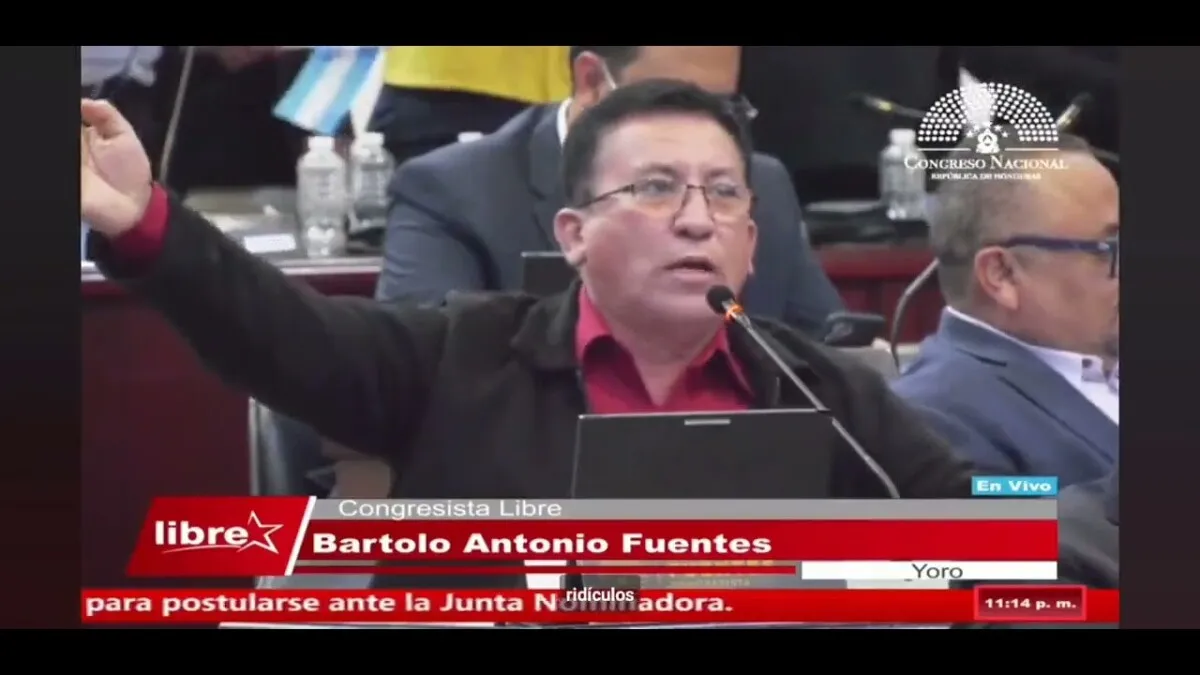 Bartolo Fuentes de Libre asegura que corrupción sigue en instituciones del Gobierno