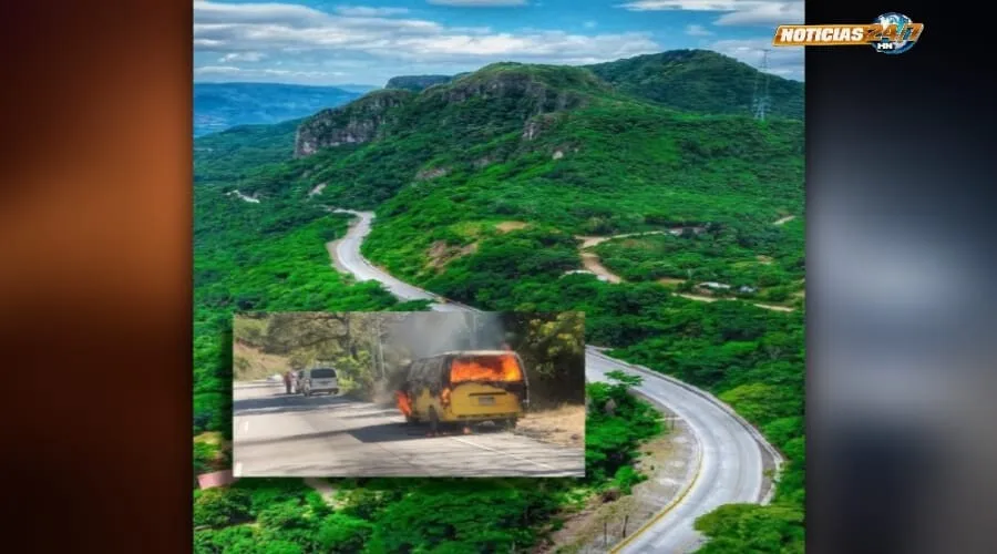 Se incendia otro vehículo en la Cuesta de Moramulca