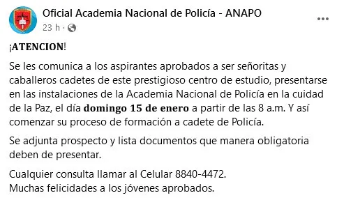 Screenshot 2023-01-07 at 17-39-39 (5) Oficial Academia Nacional de Policía - ANAPO Facebook