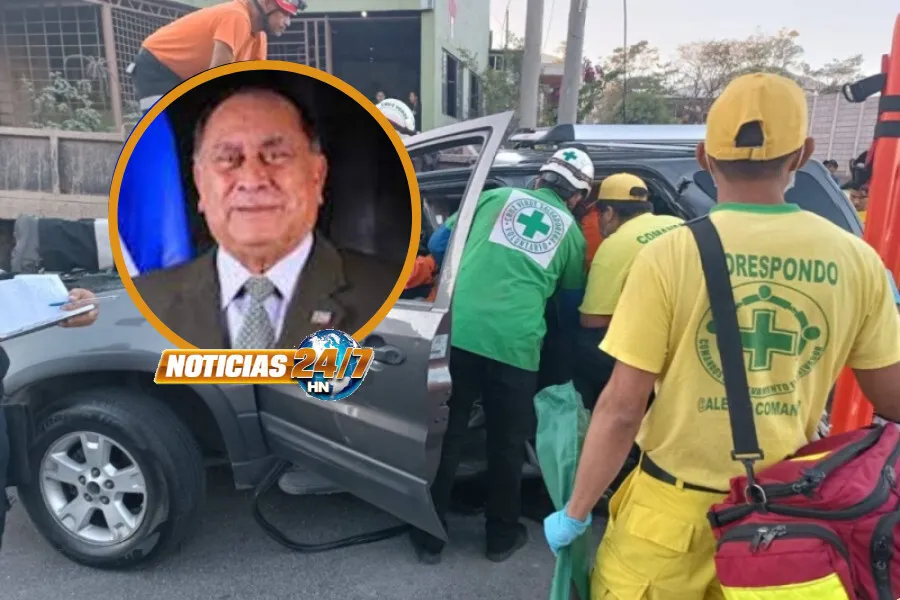 VIDEO: Muere exembajador de Honduras luego de sufrir grave accidente vial