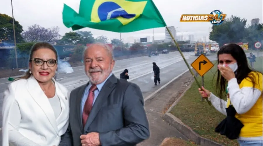 Xiomara Castro insta a Latinoamérica a defender la democracia en Brasil