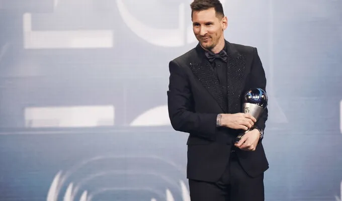Messi logra su segundo The Best