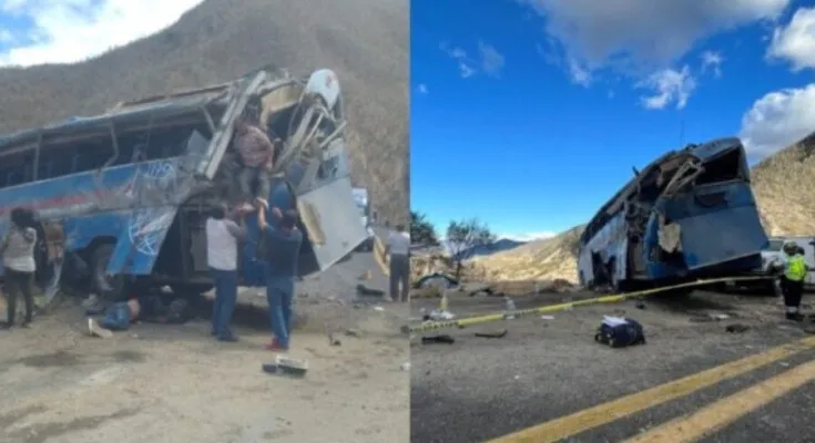 Siete hondureños viajaban en autobús que se accidentó en México y dejó 12 muertos