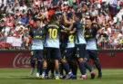 1-1. El Almería salva un punto en el último suspiro, pero sigue en descenso