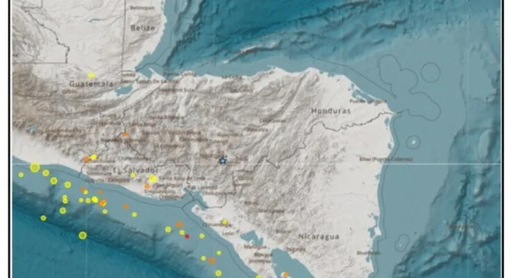 Copeco registra dos sismos en Tegucigalpa y Ocotepeque