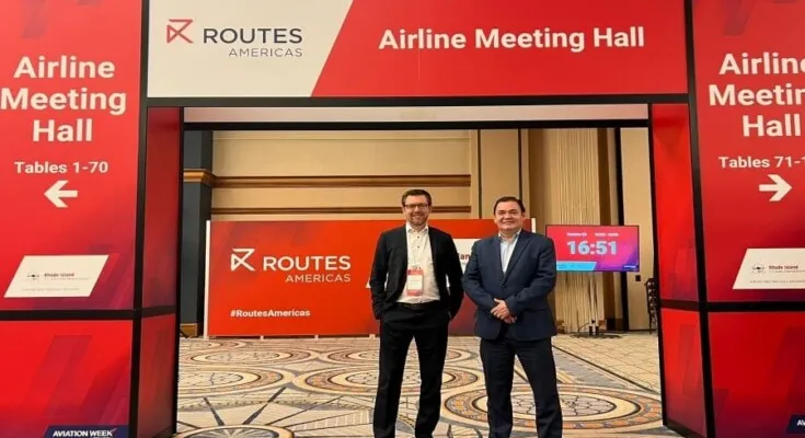 Palmerola busca nuevas conexiones y aerolíneas en el Routes Americas 2023