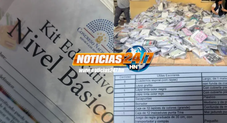 Siguen Regalías: Diputados reciben kits escolares para apoyar a sus correligionarios