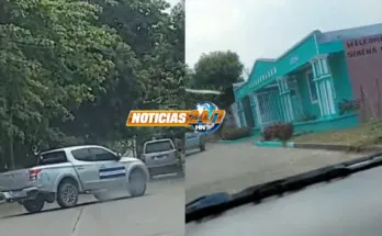 VIDEO: “De echarse un polvito” captan a carro del gobierno al salir de un hotel