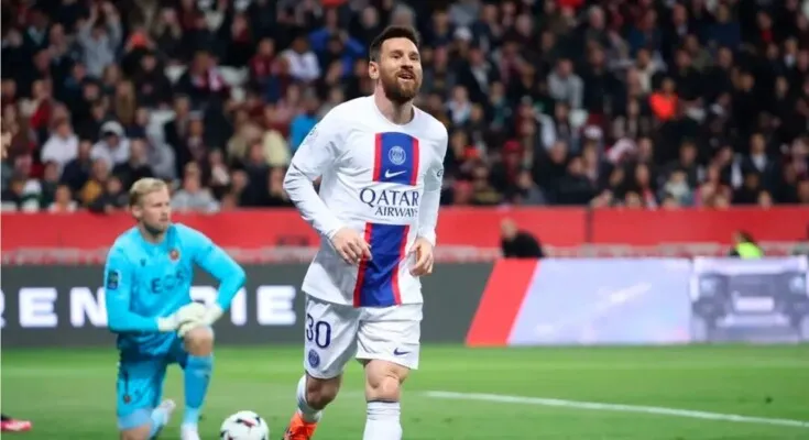 Messi anota con el PSG e impone récord en Europa