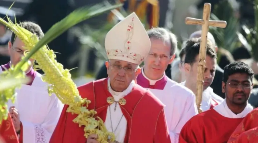 El papa, en su reaparición en Domingo de Ramos: «Nadie puede ser marginado»