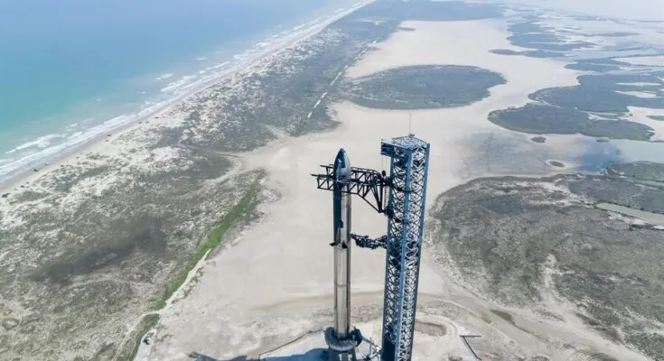 SpaceX ultima sus preparativos para el despegue del supercohete Starship