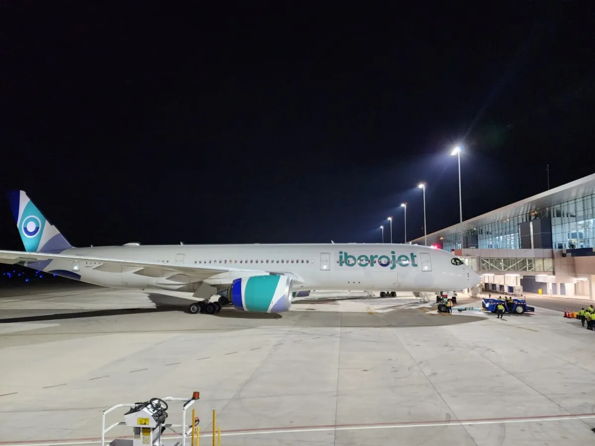 Palmerola: Más de 28,000 pasajeros han volado con Iberojet en solo 5 meses