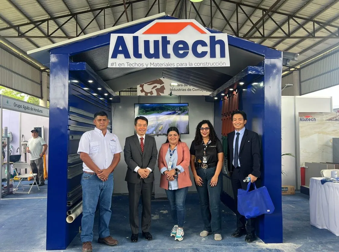Alutech imparte exitosa conferencia magistral de acero galvanizado en la Expo Comayagua