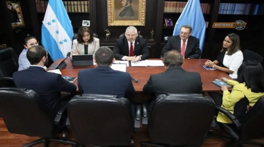 Misión De La Onu Reunidos Gobierno Honduras