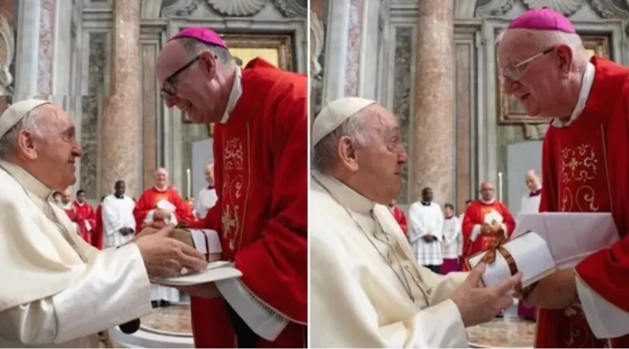 Papa Francisco entrega palios a arzobispos de Honduras