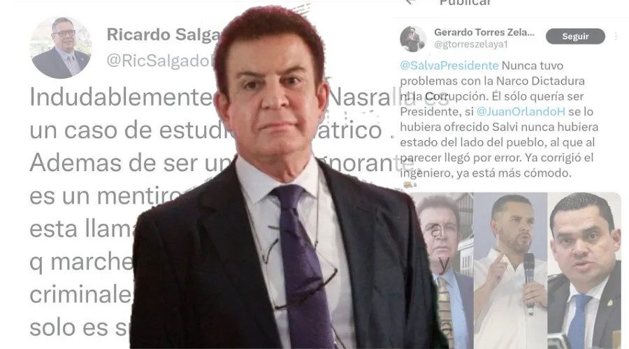 ¿Los tiene nervioso? Ministros atacan con insultos a Salvador Nasralla