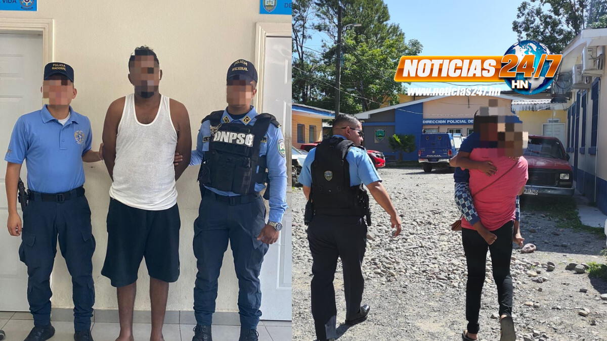 Padre es arrestado por querer darle cloro a su propio hijo de cinco años en La Ceiba