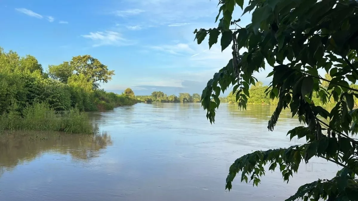 Pobladores Reportan Un Leve Aumento En Caudal Del Rio Ulua