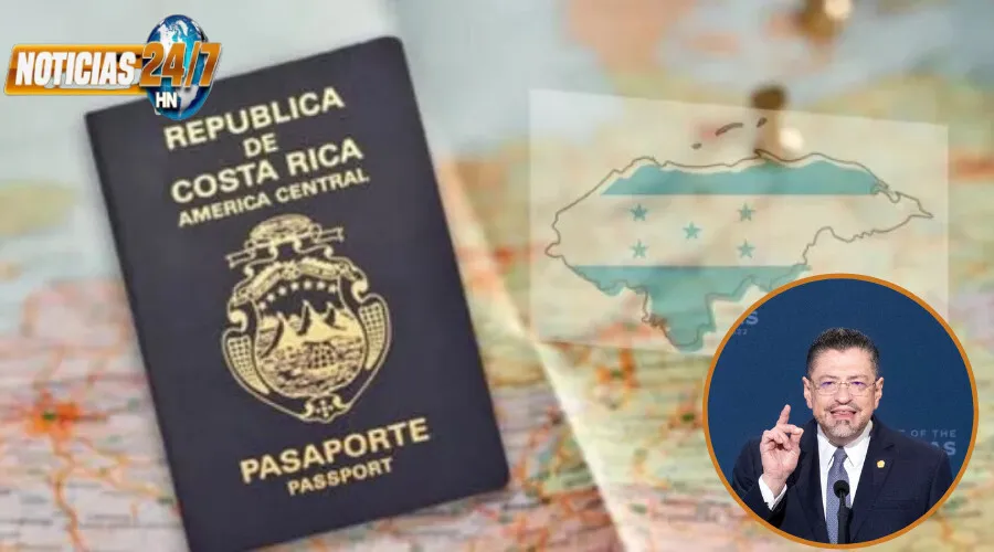 Chaves defiende exigencia de visa a hondureños y la revisará "en los próximos meses"