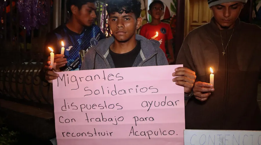 Migrantes Mexico Huracan