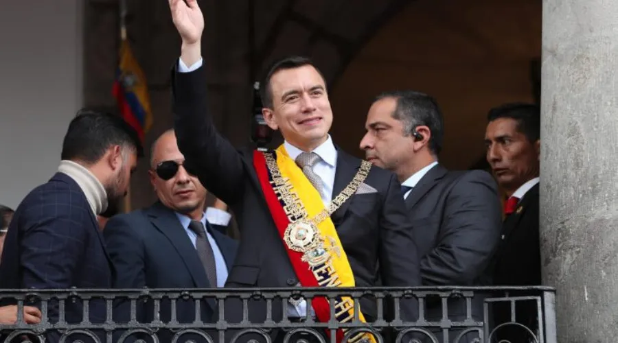 Daniel Noboa Asume Como Nuevo Presidente De Ecuador 2023