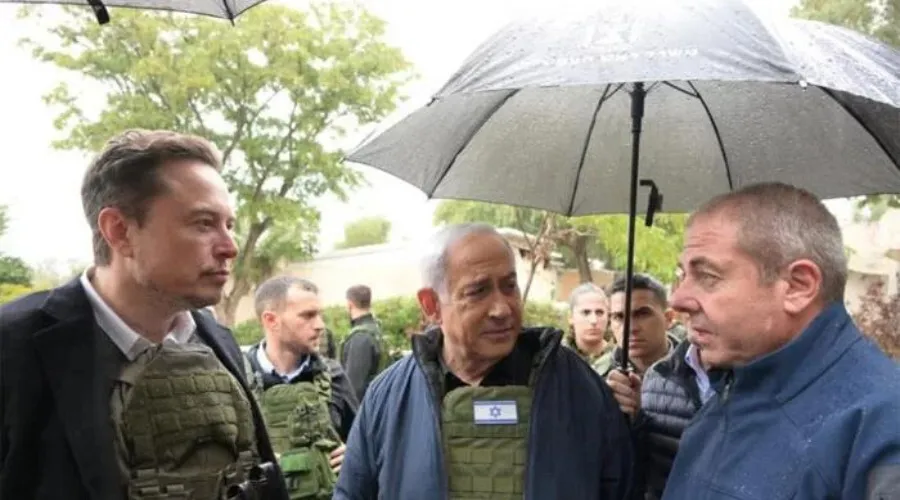 Netanyahu Enseña A Musk Los Horrores De Hamás En Una Comunidad Israelí Al Lado De Gaza22000