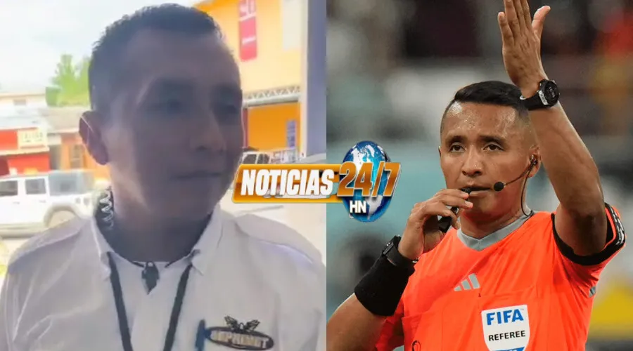 Captan al polémico árbitro salvadoreño en Honduras ¿Es Iván Barton o no? (VIDEO)