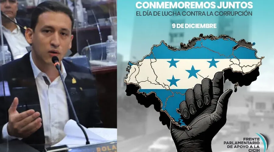 Diputado exige a la 'CICIH YA': Se estima que en Honduras se roban L. 70 mil millones al año