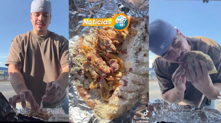 VIRAL: Tiktoker fusiona platos hondureños y crea la “baleada de pollo chuco” (VIDEO)