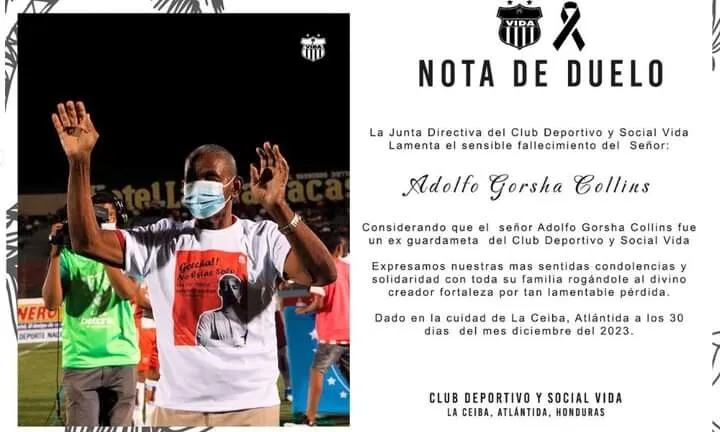 Fallece Leyenda Del Fútbol De Honduras Gorcha Collins