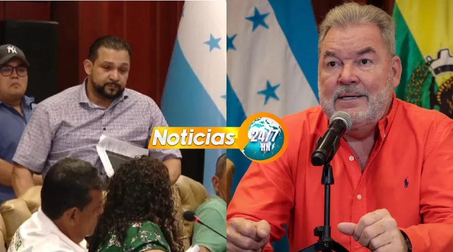 Alcalde de SPS insulta nuevamente, esta vez al Pdte. de Patronatos de Chamelecón (Videos)