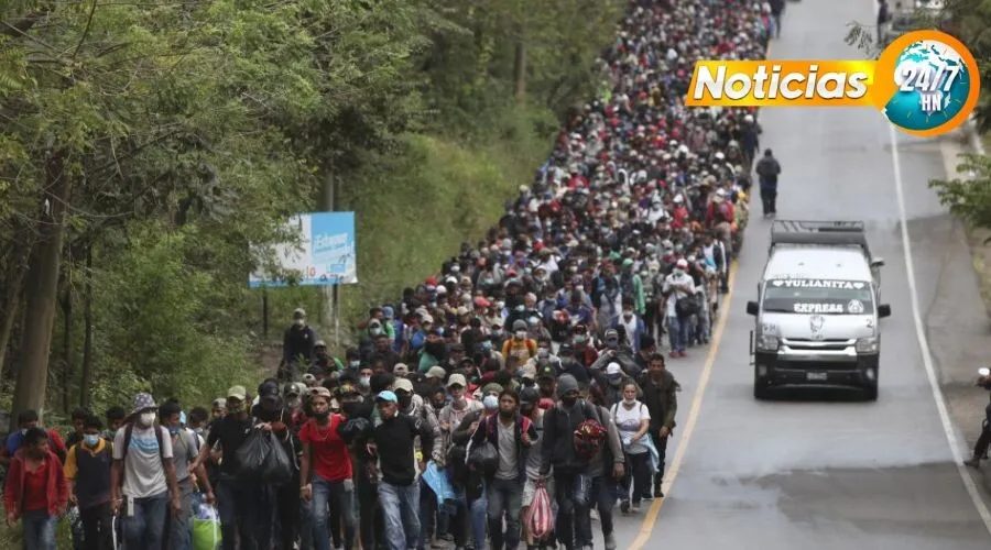 Caravana Migrantes Honduras