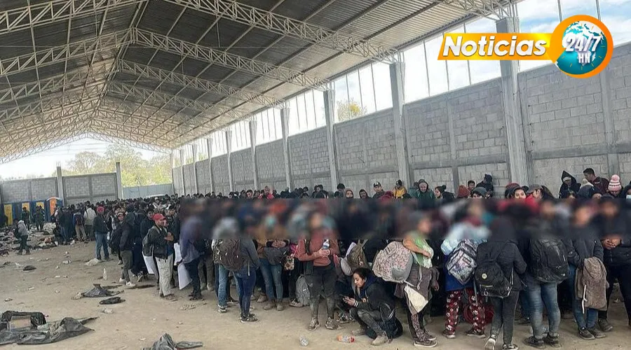Más de 20 hondureños rescatados entre los 700 migrantes abandonados en México