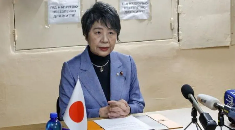 Ministra Japon Ucrania